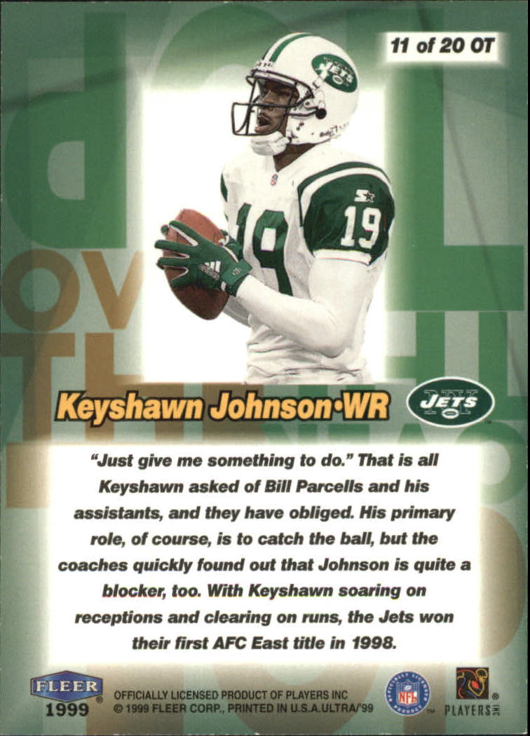 1999 Ultra (Fleer) Football "Insert" Cards - Picture 25 of 33