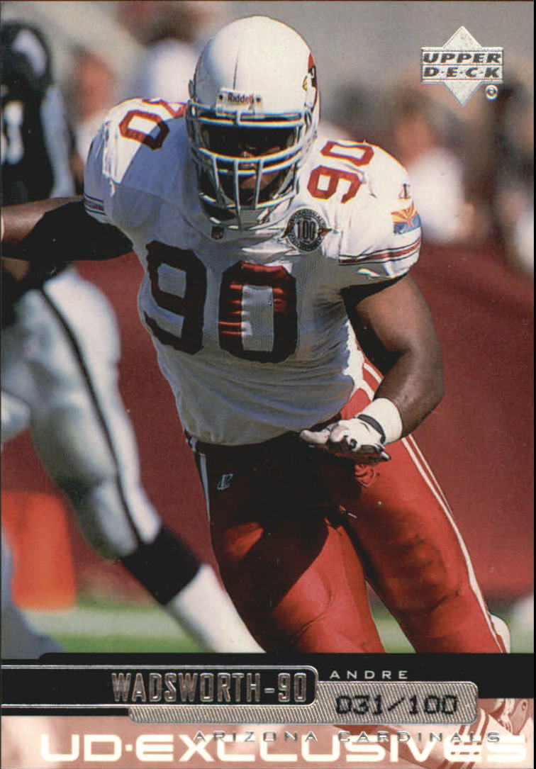 1999 Upper Deck Exclusives 100 #6 Andre Wadsworth