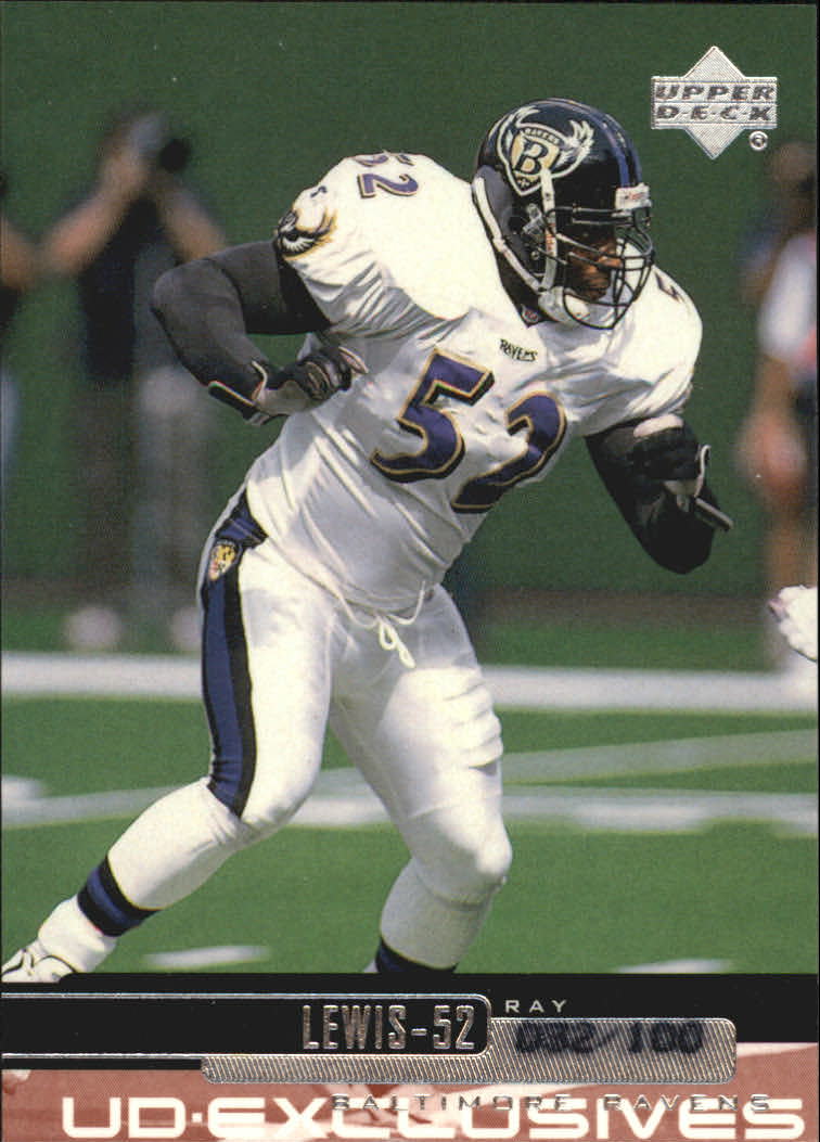 1999 Upper Deck Exclusives 100 #17 Ray Lewis