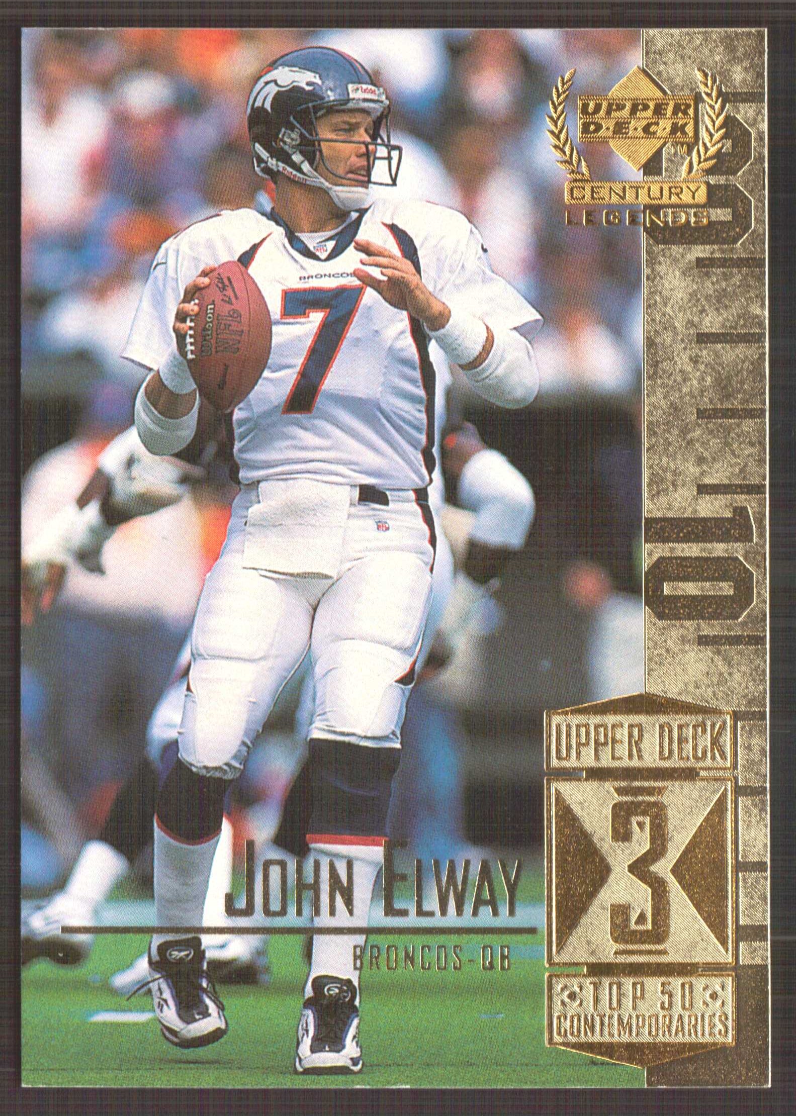 1999 Upper Deck Century Legends #53 John Elway