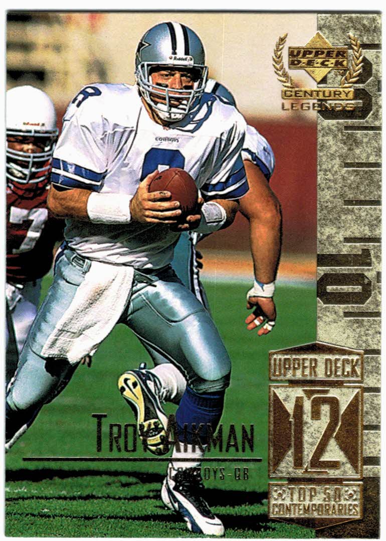 1999 Upper Deck Century Legends #62 Troy Aikman