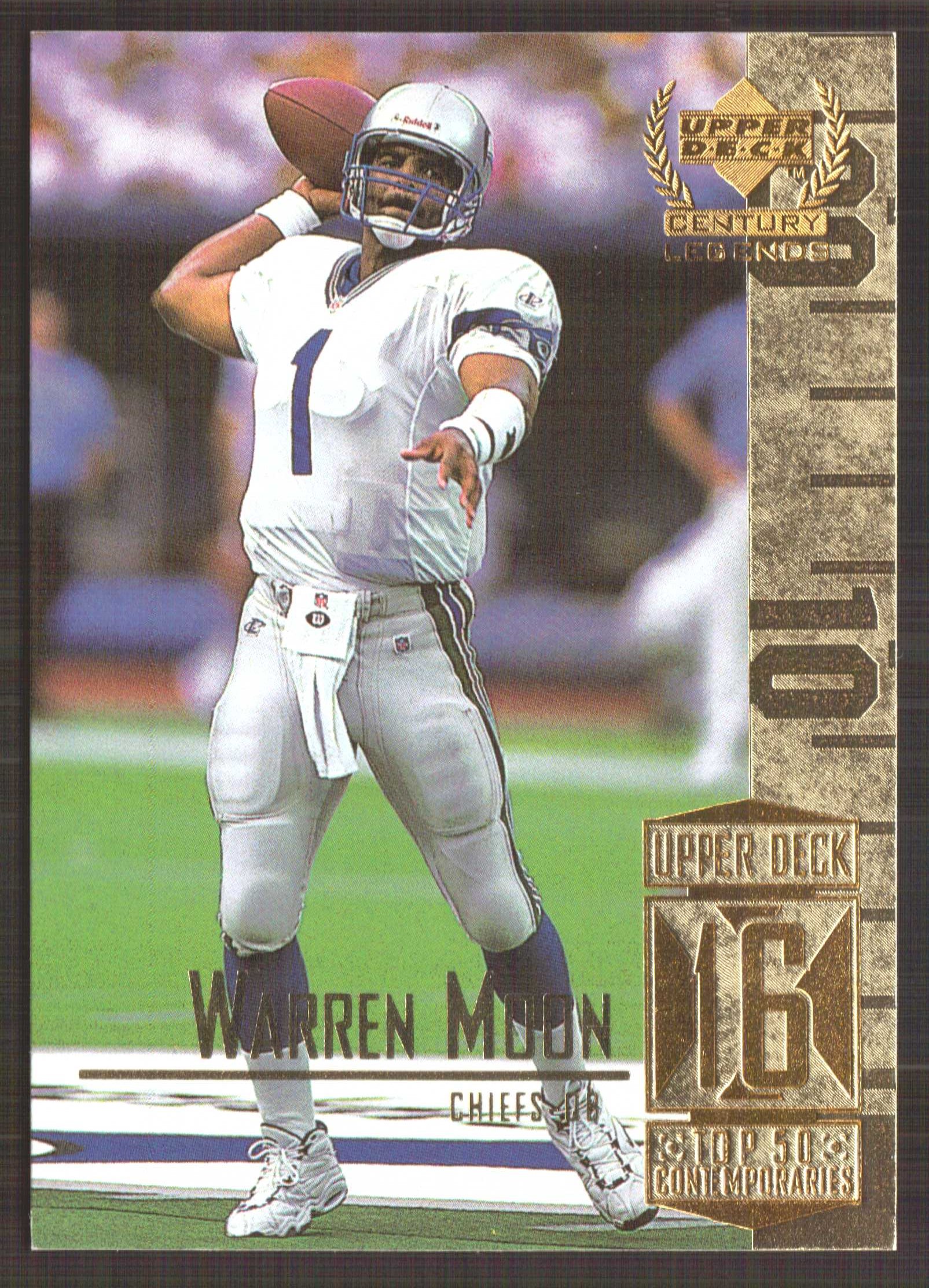 1999 Upper Deck Century Legends #66 Warren Moon