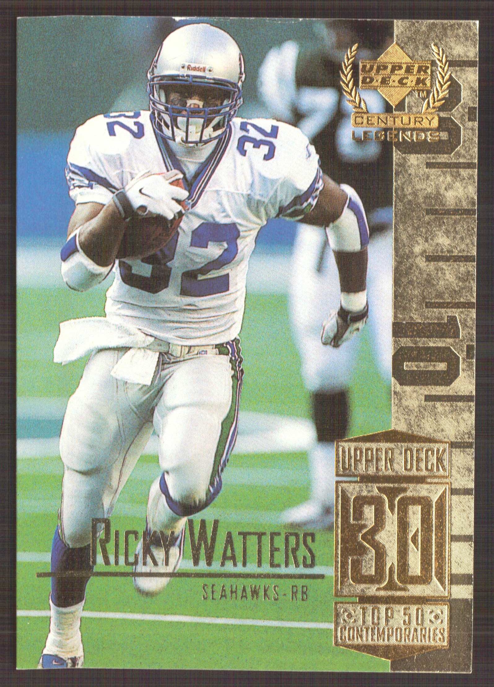 1999 Upper Deck Century Legends #80 Ricky Watters