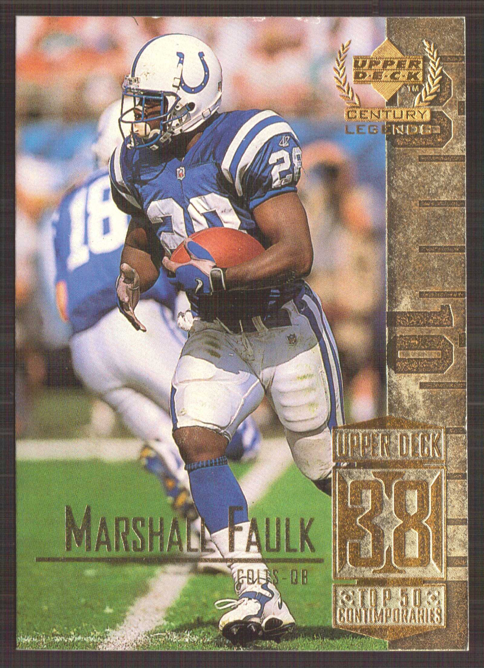 1999 Upper Deck Century Legends #88 Marshall Faulk