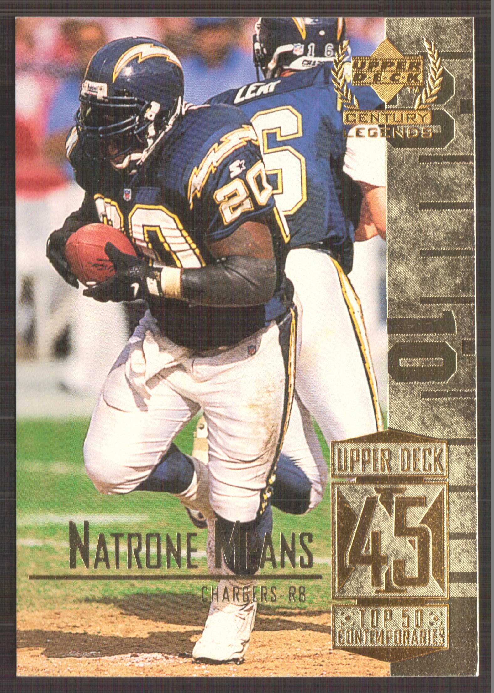 1999 Upper Deck Century Legends #95 Natrone Means