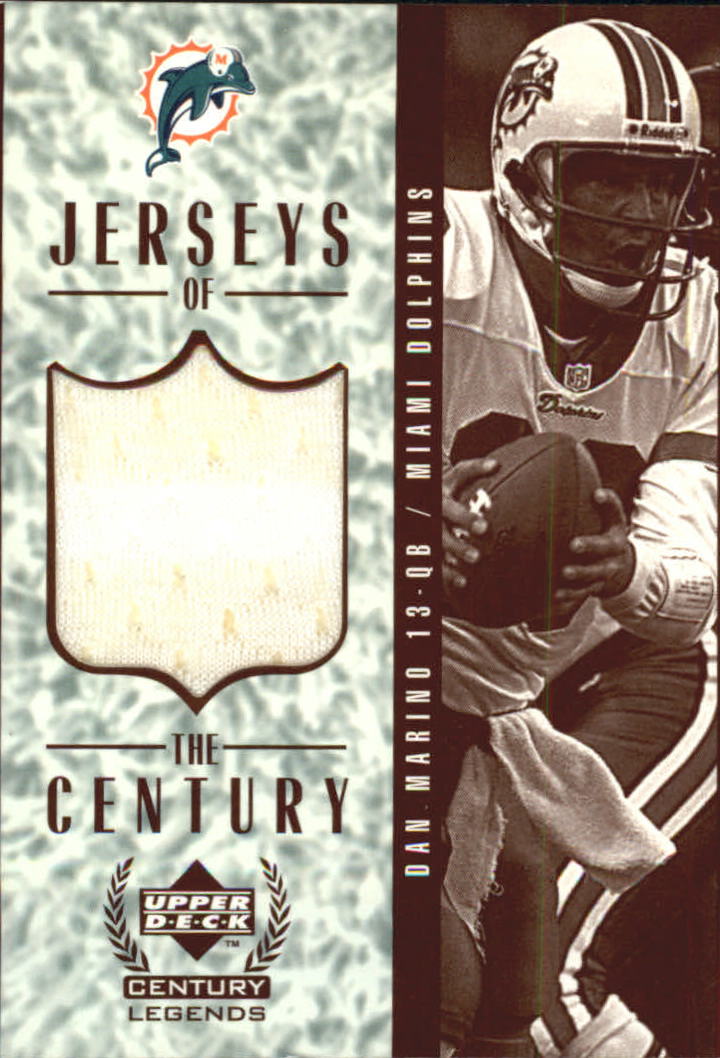 1999 Upper Deck Century Legends Jerseys of the Century #GJ6 Dan Marino