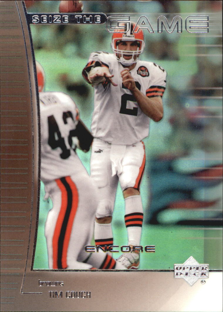 1999 Upper Deck Encore Seize the Game #SG28 Tim Couch