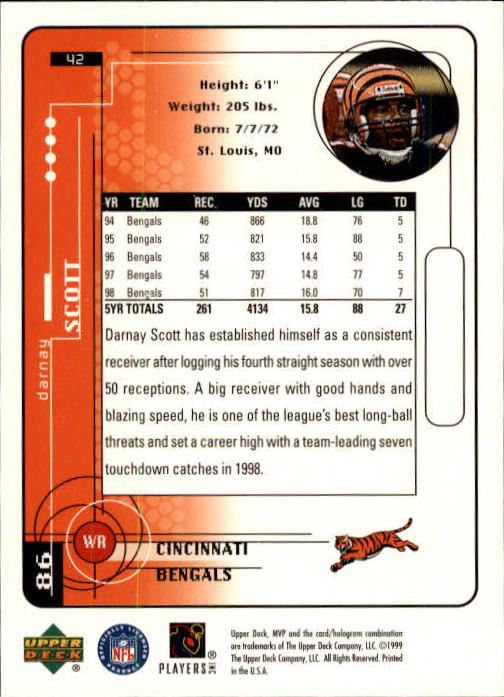 1999 Upper Deck MVP Football (Pick Card From List) C146 01-25 - Bild 73 von 321
