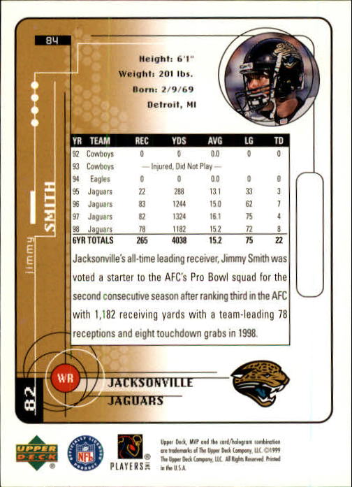 1999 Upper Deck MVP Football (Pick Card From List) C146 01-25 - Bild 133 von 321