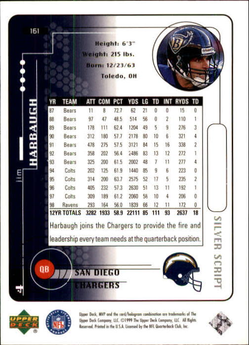 1999 Upper Deck MVP Football (Pick Card From List) C146 01-25 - Bild 235 von 321