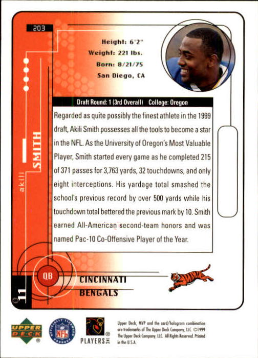 1999 Upper Deck MVP Football (Pick Card From List) C146 01-25 - Bild 301 von 321