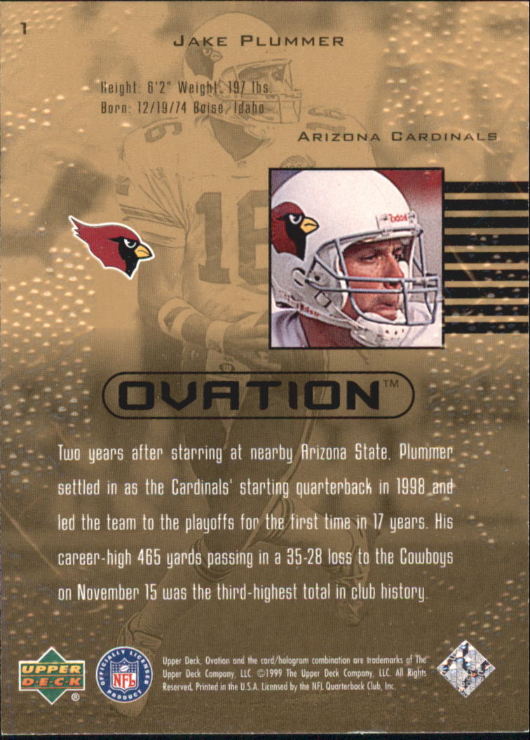 B3707- 1999 Upper Deck Ovation FB #s 1-90 +Inserts -You Pick- 15+ FREE US SHIP - Picture 3 of 195