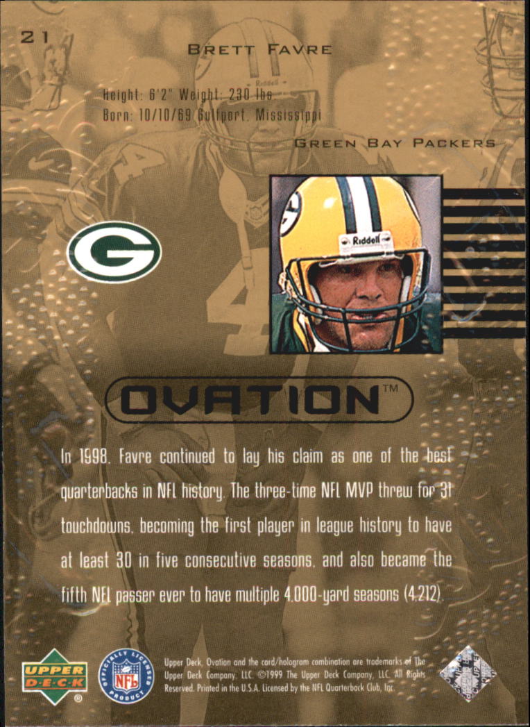 B3707- 1999 Upper Deck Ovation FB #s 1-90 +Inserts -You Pick- 15+ FREE US SHIP - Picture 43 of 195