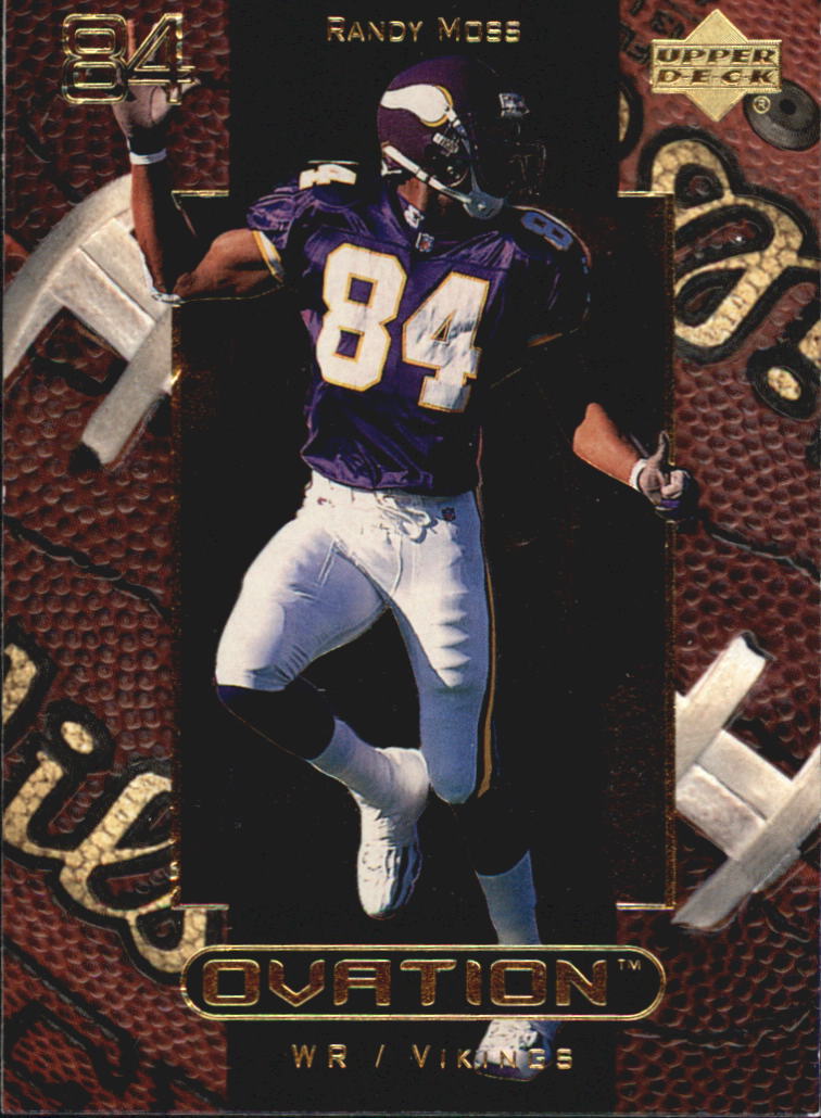 1998 Upper Deck #17 Randy Moss RC Team: Minnesota Vikings Rookie Card