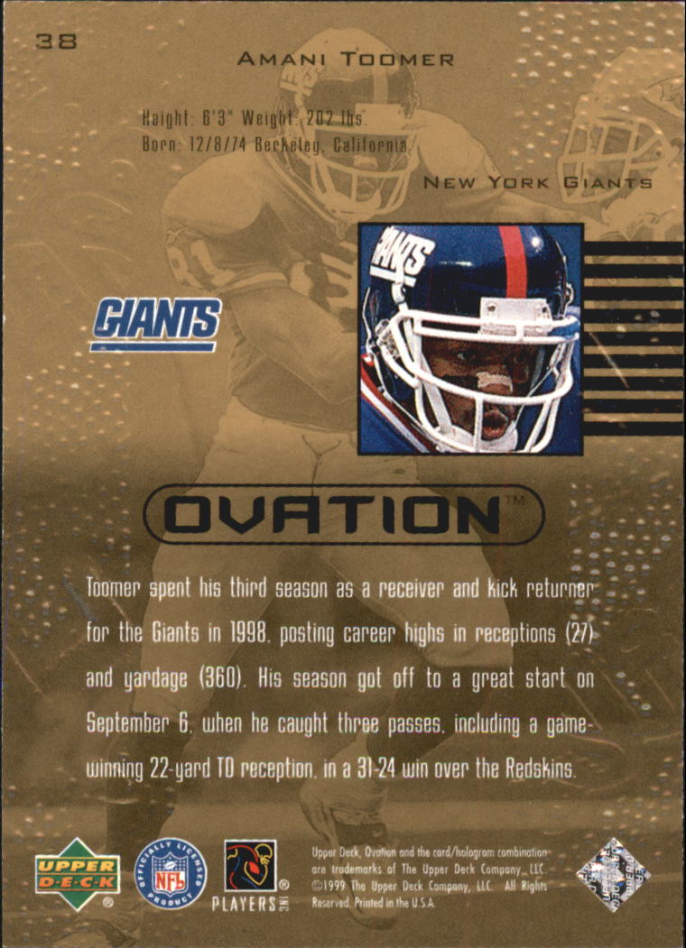 B3707- 1999 Upper Deck Ovation FB #s 1-90 +Inserts -You Pick- 15+ FREE US SHIP - Picture 77 of 195