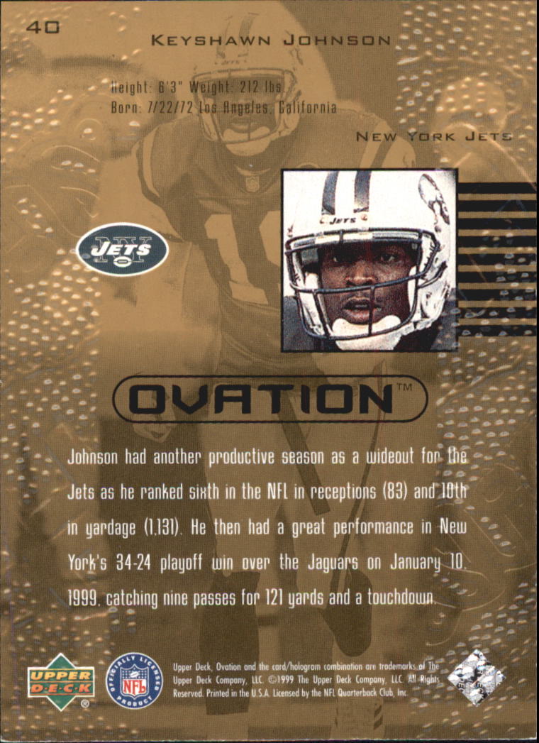 B3707- 1999 Upper Deck Ovation FB #s 1-90 +Inserts -You Pick- 15+ FREE US SHIP - Picture 81 of 195