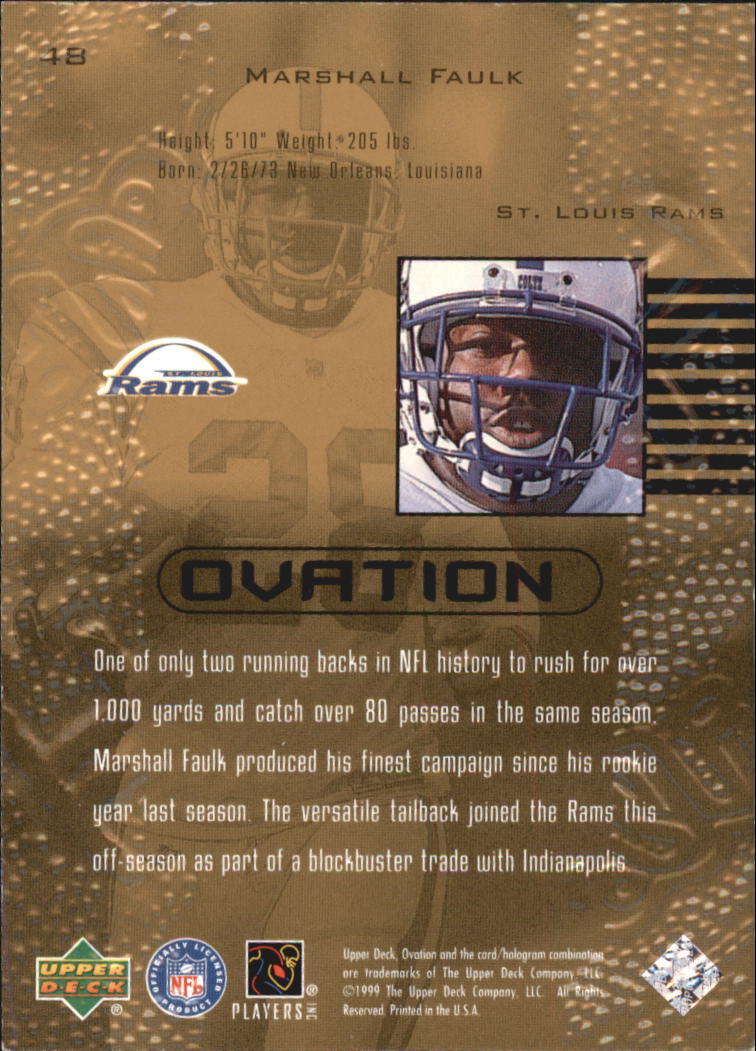 B3707- 1999 Upper Deck Ovation FB #s 1-90 +Inserts -You Pick- 15+ FREE US SHIP - Picture 97 of 195