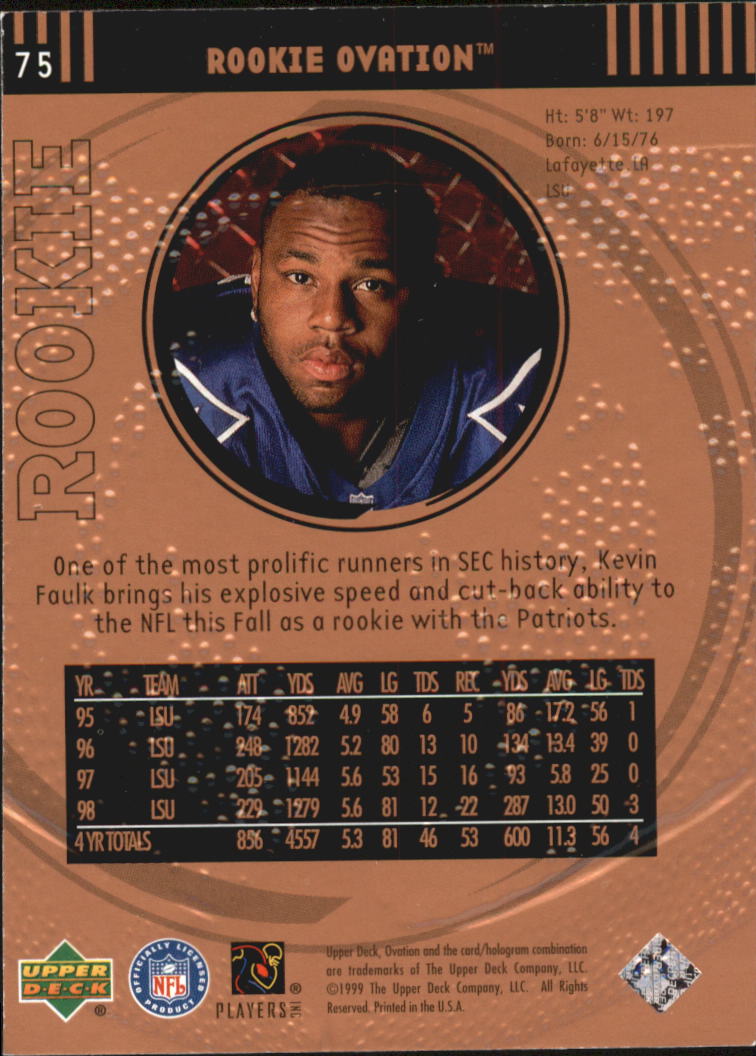 B3707- 1999 Upper Deck Ovation FB #s 1-90 +Inserts -You Pick- 15+ FREE US SHIP - Picture 149 of 195