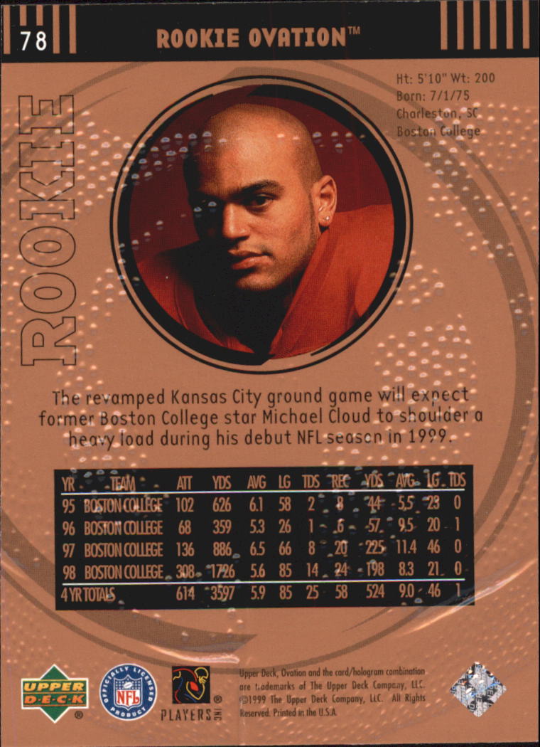 B3707- 1999 Upper Deck Ovation FB #s 1-90 +Inserts -You Pick- 15+ FREE US SHIP - Picture 155 of 195