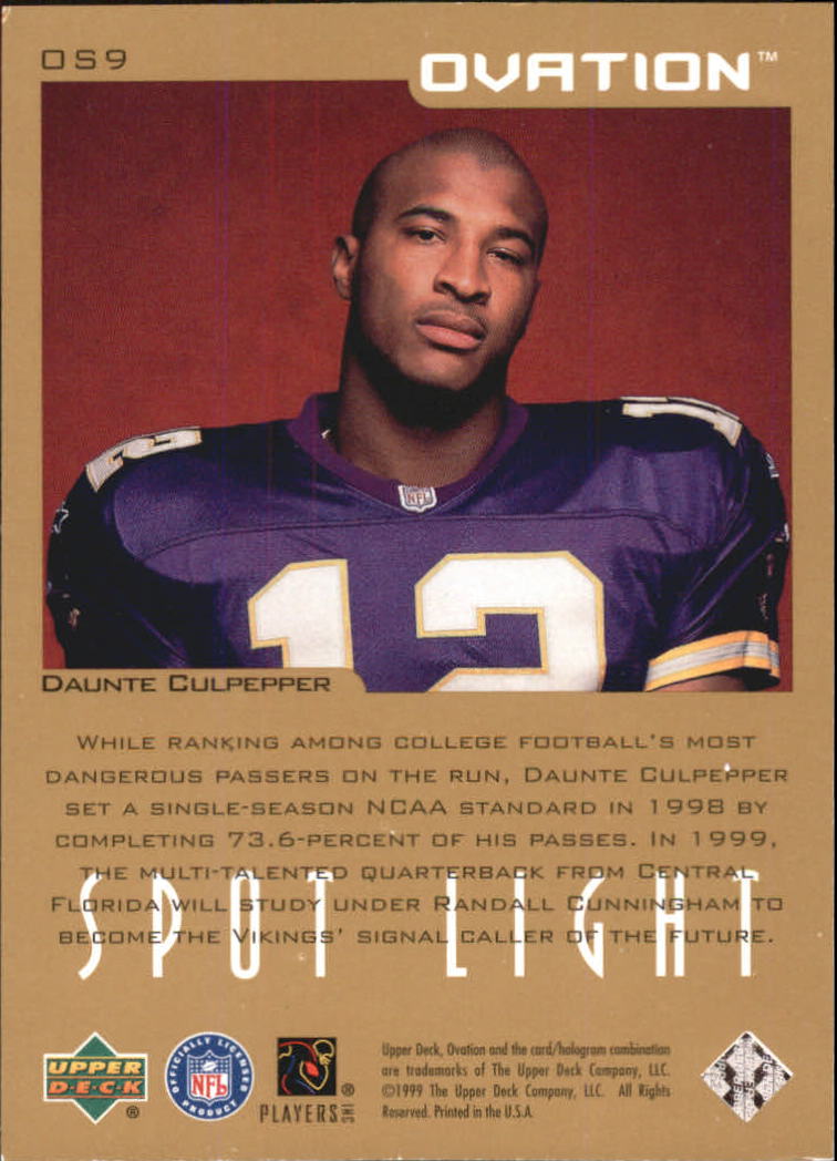 B3707- 1999 Upper Deck Ovation FB #s 1-90 +Inserts -You Pick- 15+ FREE US SHIP - Picture 193 of 195