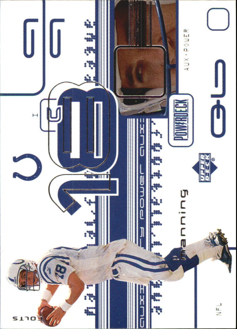 1999 Upper Deck PowerDeck Auxiliary #AUX7 Peyton Manning