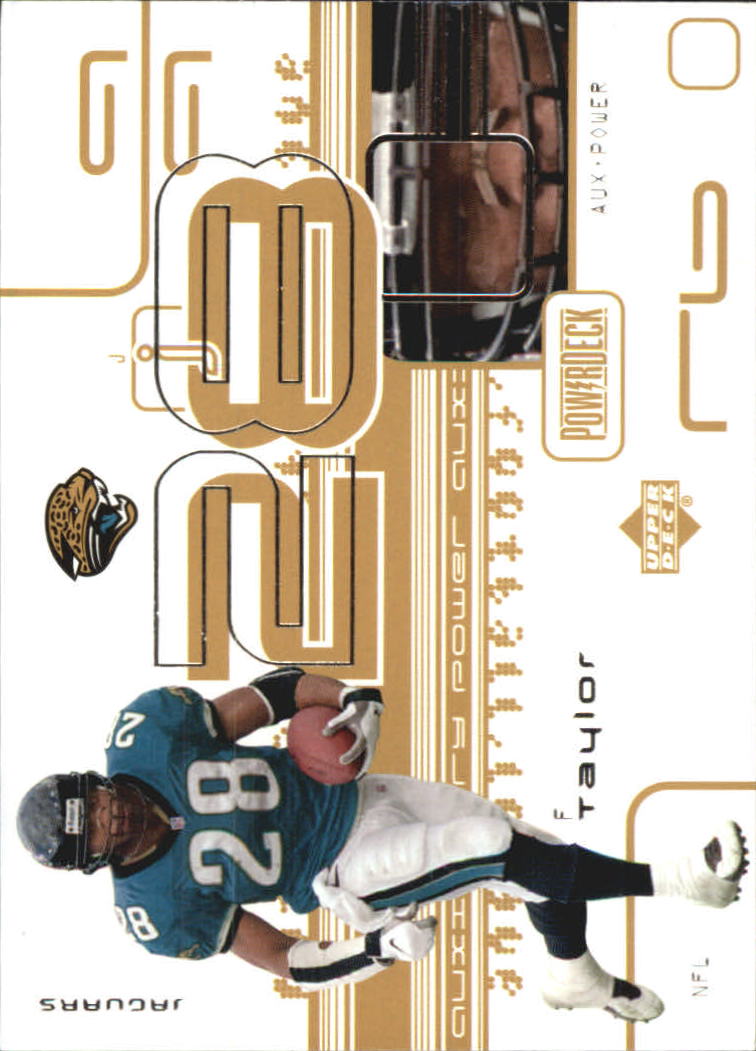 1999 Upper Deck PowerDeck Auxiliary #AUX17 Fred Taylor
