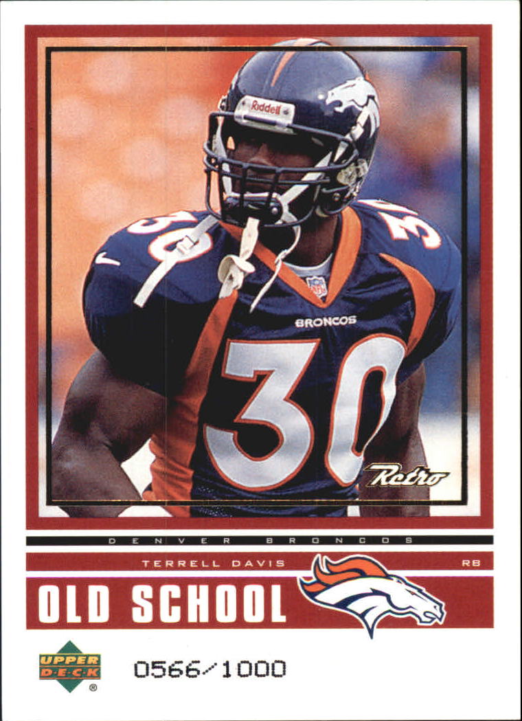 1996 Select #194 Terrell Davis FF - NM-MT