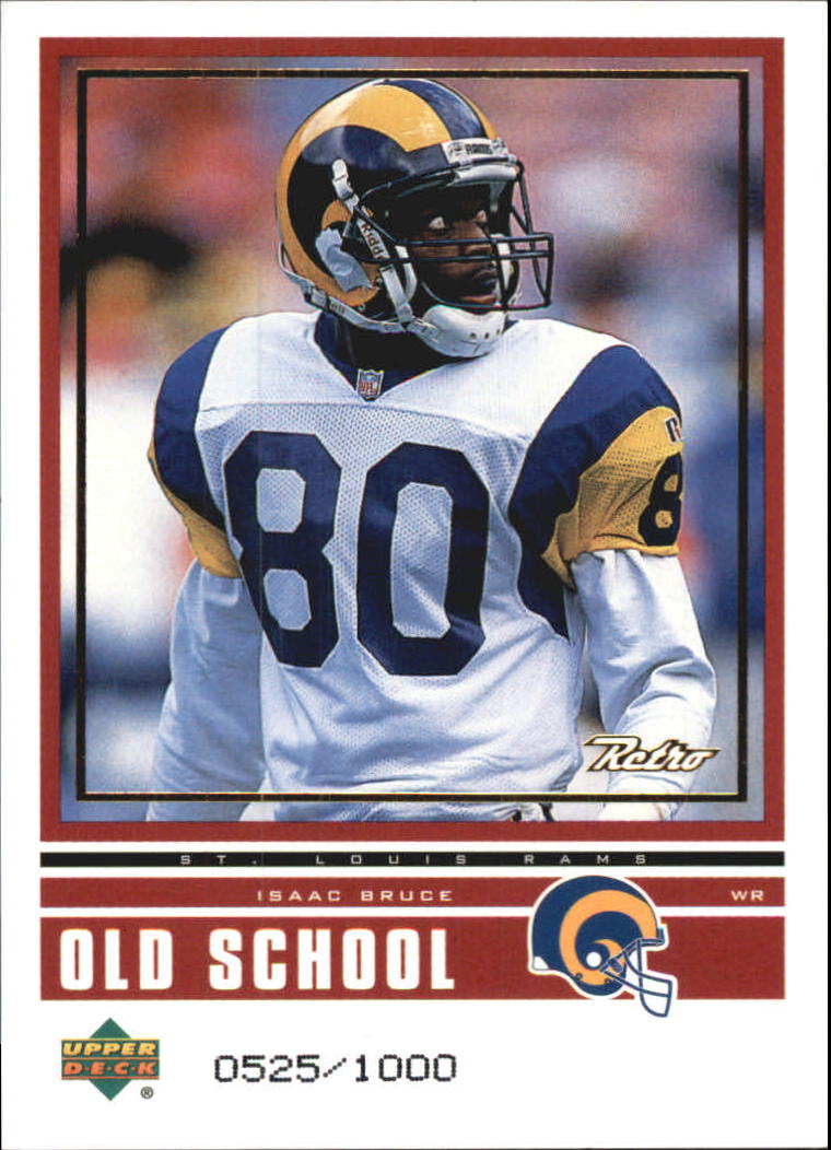 1999 Upper Deck Retro Old School/New School #ON26 Isaac Bruce/Torry Holt
