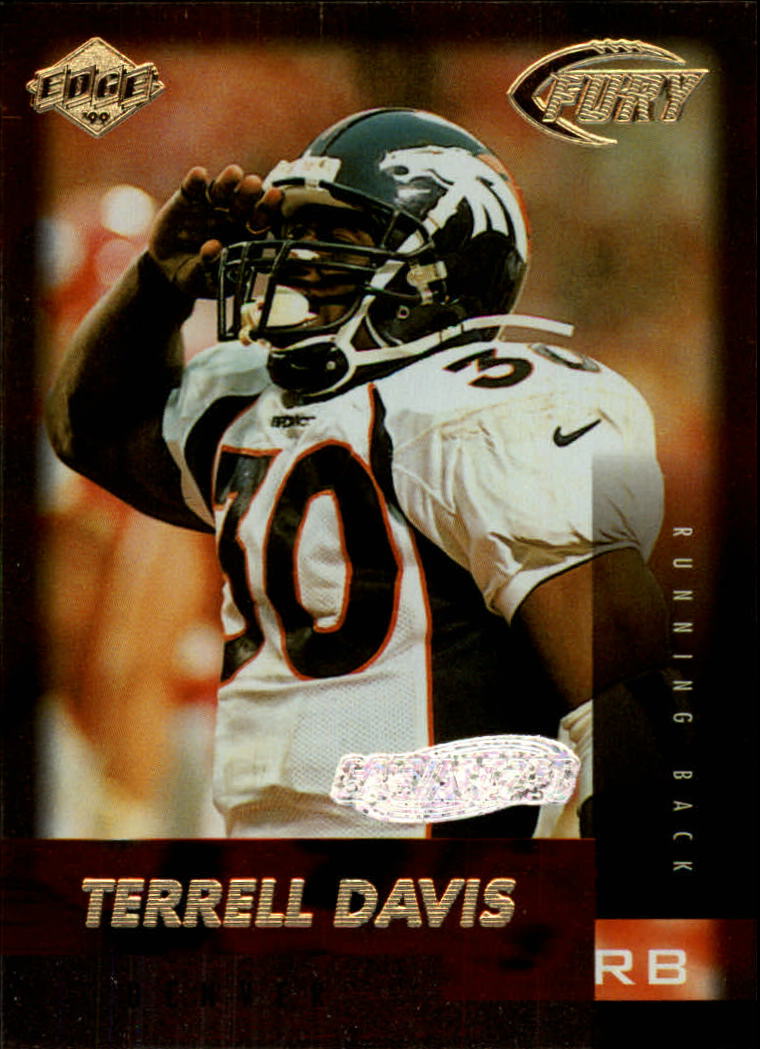 1999 Collector's Edge Fury Galvanized Previews #33 Terrell Davis