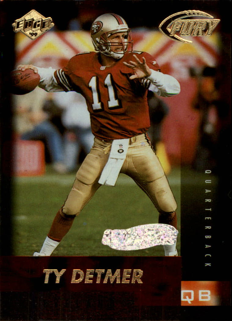 1999 Collector's Edge Fury Galvanized Previews #35 Ty Detmer