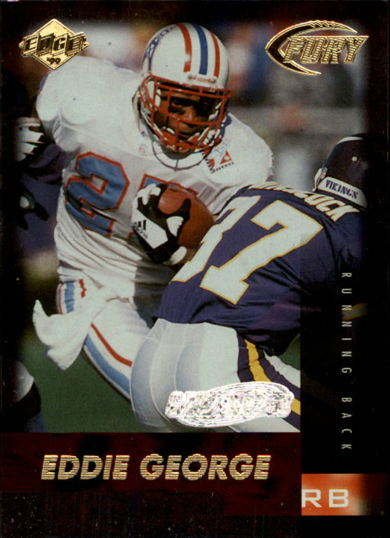 1999 Collector's Edge Fury Galvanized Previews #51 Eddie George