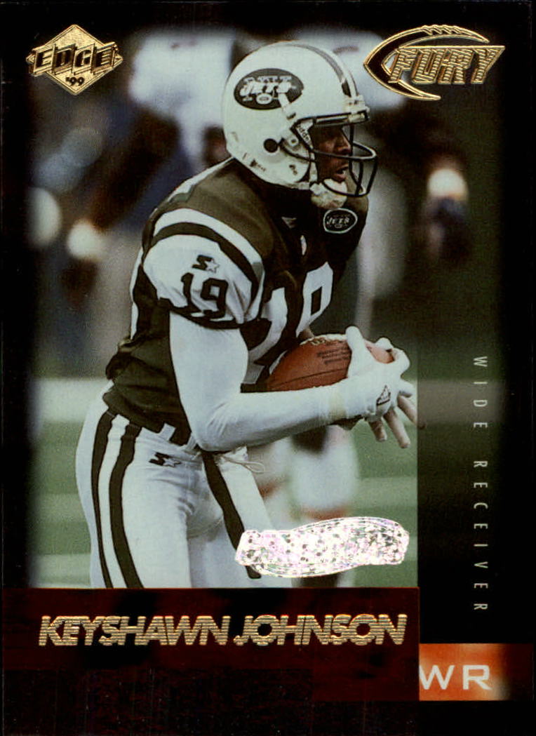 1999 Collector's Edge Fury Galvanized Previews #74 Keyshawn Johnson