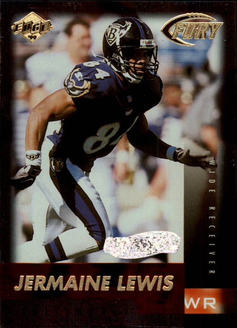 1999 Collector's Edge Fury Galvanized Previews #87 Jermaine Lewis