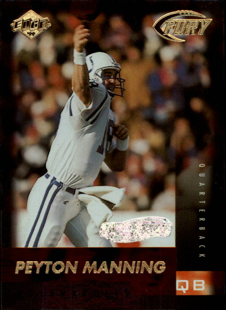 1999 Collector's Edge Fury Galvanized Previews #89 Peyton Manning