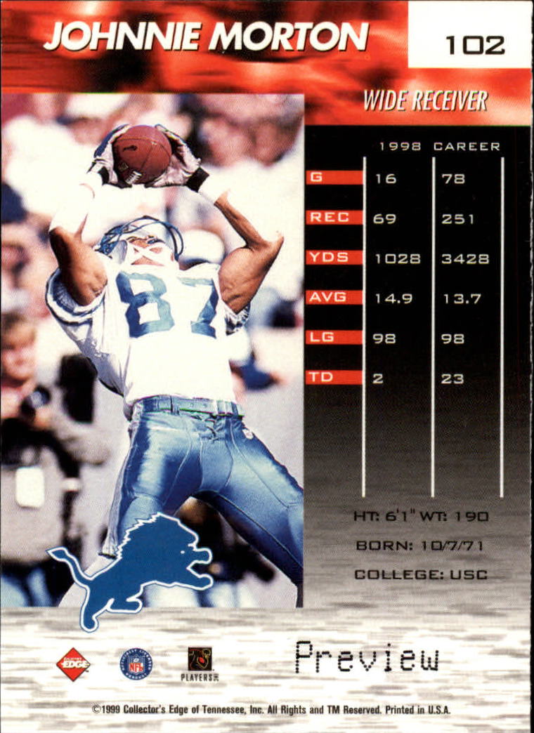 A7941- 1999 Collector's Edge Fury FB Assort Inserts -You Pick- 15+ FREE US SHIP - Picture 13 of 409