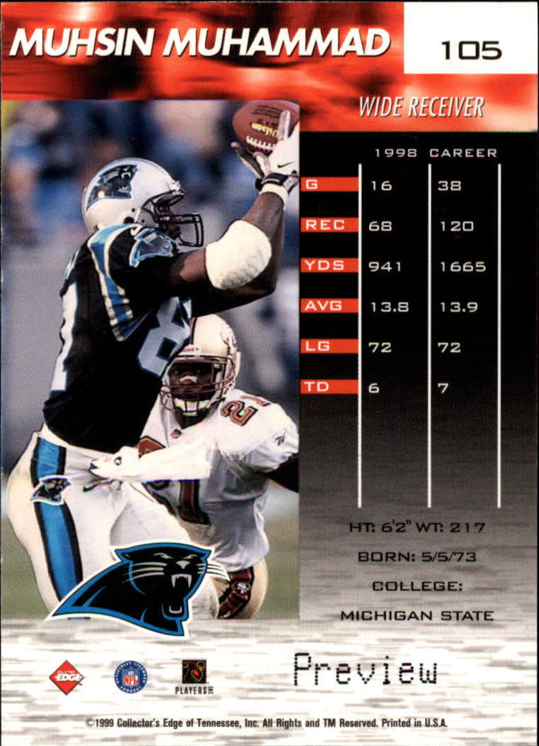 A7941- 1999 Collector's Edge Fury FB Assort Inserts -You Pick- 15+ FREE US SHIP - Picture 19 of 409