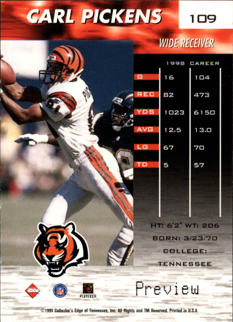 A7941- 1999 Collector's Edge Fury FB Assort Inserts -You Pick- 15+ FREE US SHIP - Picture 27 of 409