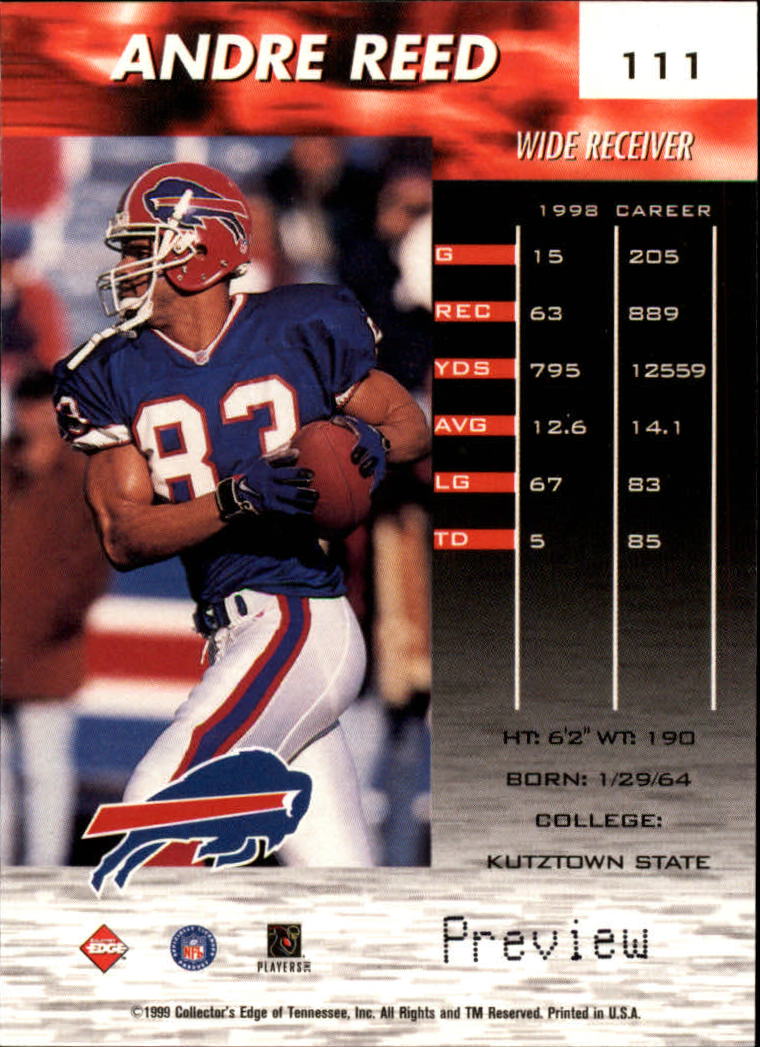 A7941- 1999 Collector's Edge Fury FB Assort Inserts -You Pick- 15+ FREE US SHIP - Picture 31 of 409