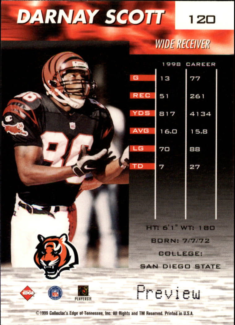 A7941- 1999 Collector's Edge Fury FB Assort Inserts -You Pick- 15+ FREE US SHIP - Picture 49 of 409