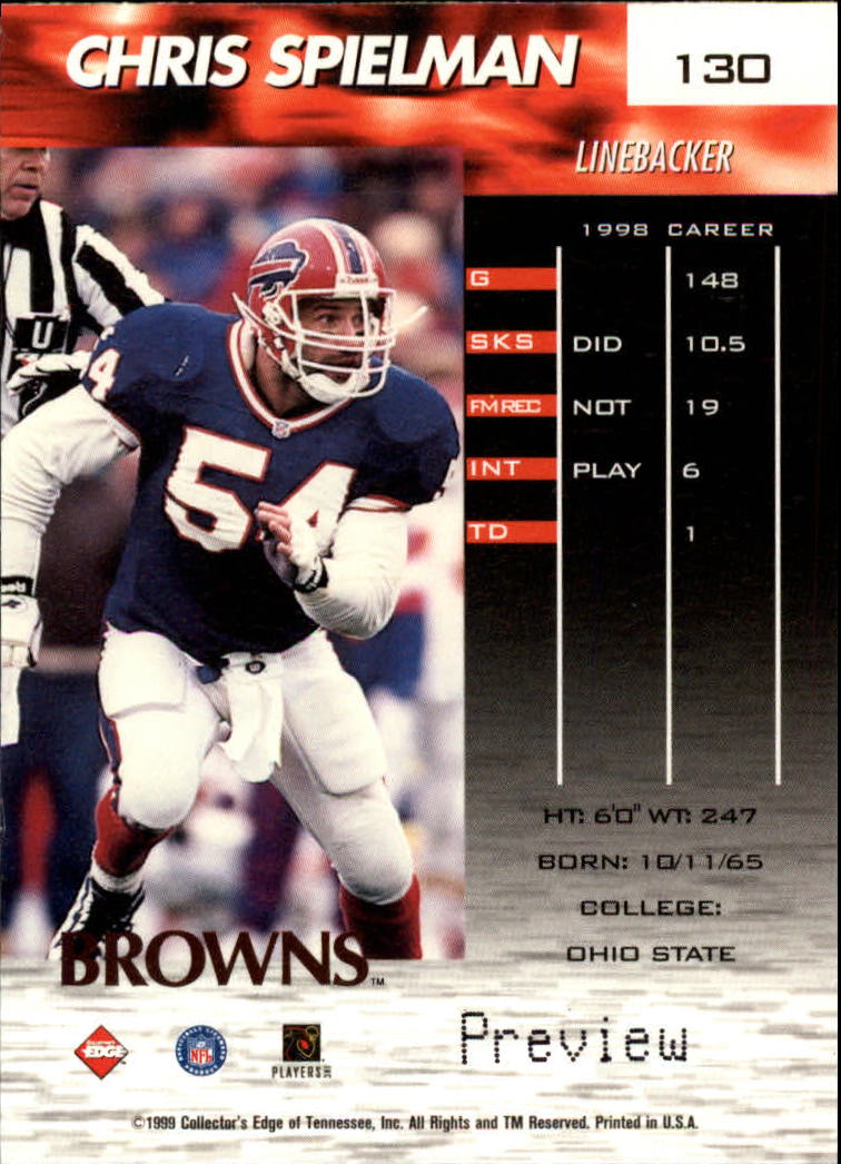 A7941- 1999 Collector's Edge Fury FB Assort Inserts -You Pick- 15+ FREE US SHIP - Picture 69 of 409