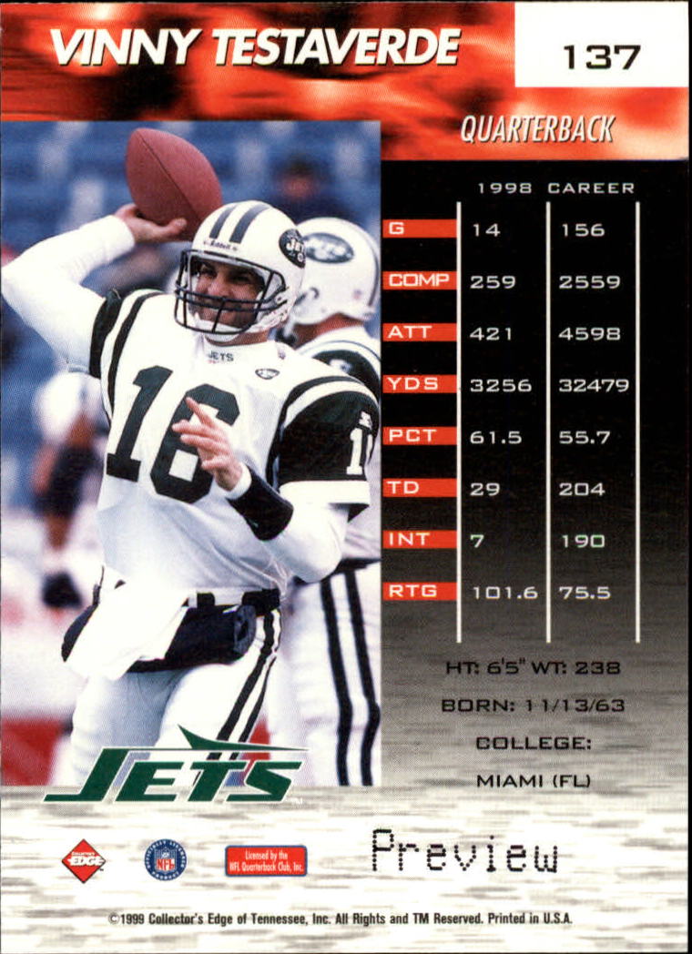 A7941- 1999 Collector's Edge Fury FB Assort Inserts -You Pick- 15+ FREE US SHIP - Picture 83 of 409