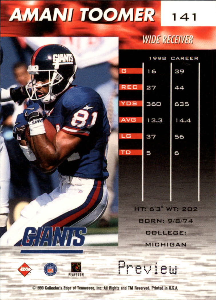 A7941- 1999 Collector's Edge Fury FB Assort Inserts -You Pick- 15+ FREE US SHIP - Picture 91 of 409