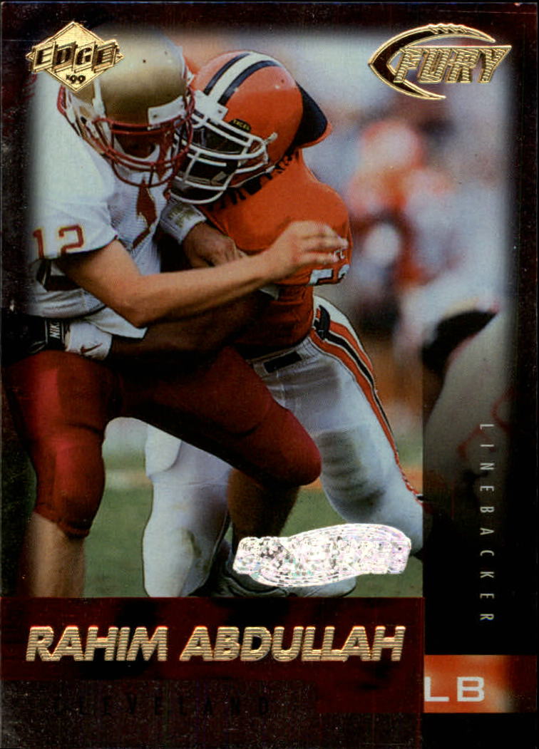 A7941- 1999 Collector's Edge Fury FB Assort Inserts -You Pick- 15+ FREE US SHIP - Picture 110 of 409