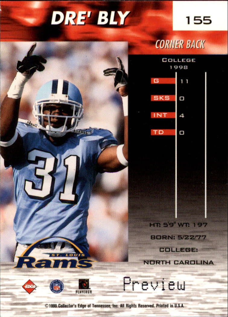 A7941- 1999 Collector's Edge Fury FB Assort Inserts -You Pick- 15+ FREE US SHIP - Picture 119 of 409