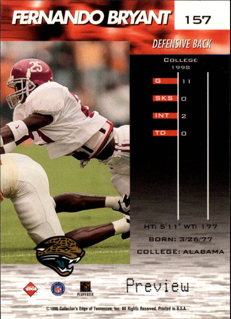 A7941- 1999 Collector's Edge Fury FB Assort Inserts -You Pick- 15+ FREE US SHIP - Picture 123 of 409