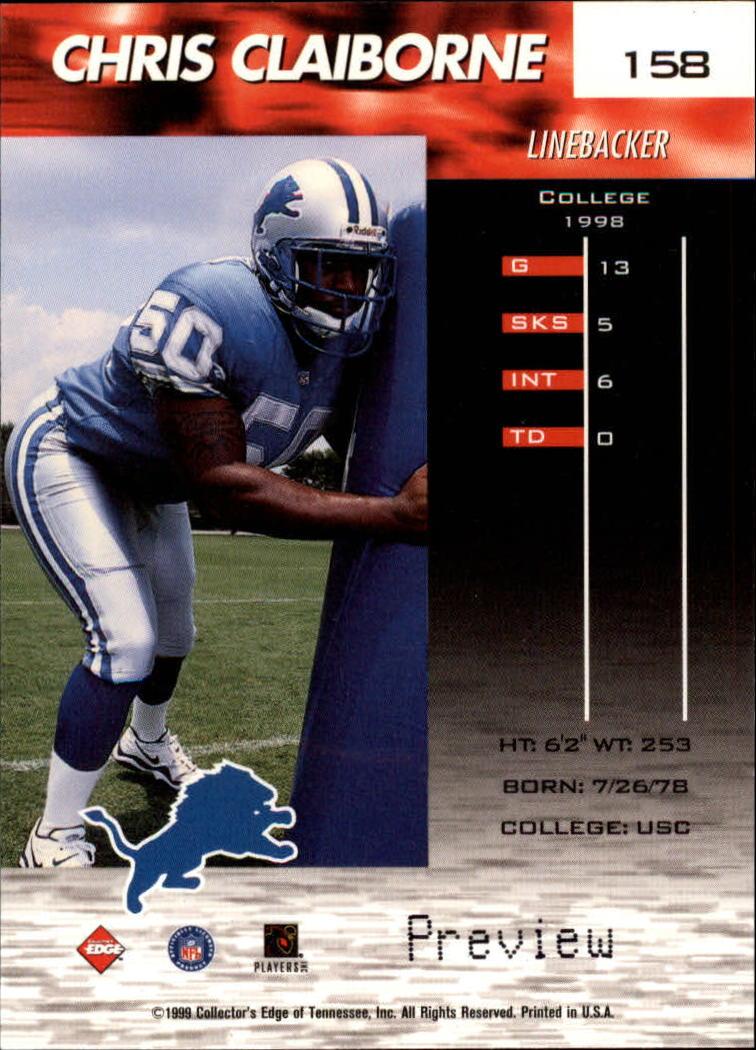 A7941- 1999 Collector's Edge Fury FB Assort Inserts -You Pick- 15+ FREE US SHIP - Picture 125 of 409