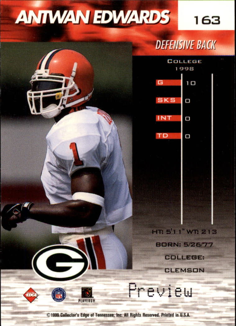 A7941- 1999 Collector's Edge Fury FB Assort Inserts -You Pick- 15+ FREE US SHIP - Picture 135 of 409