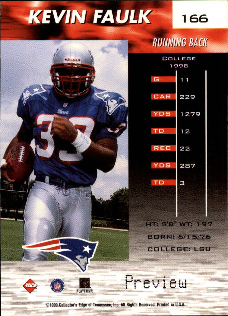 A7941- 1999 Collector's Edge Fury FB Assort Inserts -You Pick- 15+ FREE US SHIP - Picture 141 of 409