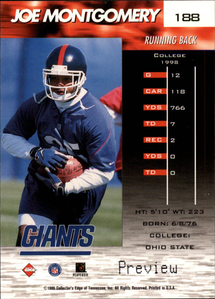 A7941- 1999 Collector's Edge Fury FB Assort Inserts -You Pick- 15+ FREE US SHIP - Picture 181 of 409