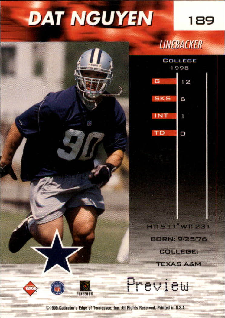 A7941- 1999 Collector's Edge Fury FB Assort Inserts -You Pick- 15+ FREE US SHIP - Picture 183 of 409